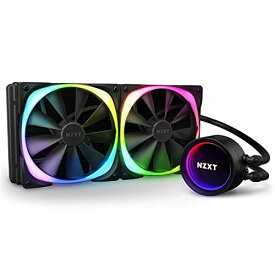 NZXT KRAKEN Xシリーズ X63 RGB RL-KRX63-R1 水冷CPUクーラー 14センチファンを2機搭載140mmファン2基搭載