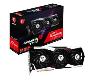 MSI Radeon RX 6750 XT GAMING X TRIO 12G グラフィックスボード VD8092