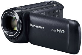 パナソニック(Panasonic) HDビデオカメラ 内蔵メモリー64GB ワイプ撮り 光学50倍/iA90倍の高倍率ズーム 5軸ハイブリッド手ブレ補正 小型軽量 ブラック HC-V495M-K