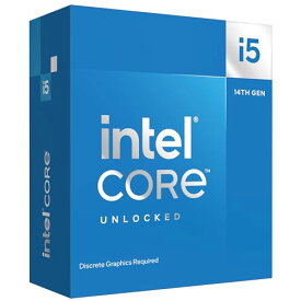 intel 第14世代 CPU Core i5-14600KF (アンロック版・GPU機能なし) 14コア/20スレッド 最大周波数 5.3GHz LGA1700 日本国内正規品 BX8071514600KF