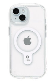 iFace Look in Clear Hybrid Magnetic iPhone 15 ケース MagSafe 対応 (クリア)アイフェイス アイフォン15 用 iphone15 用 カバー MagSafe 対応 耐衝撃 透明 クリアケース ストラップホール