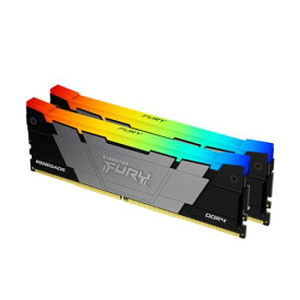 キングストン Kingston FURY デスクトップPC用メモリ DDR4 3200MT/秒 16GB×2枚 Kingston FURY Renegade レネゲード RGB CL16 KF432C16RB12AK2/32 RGB LED 製品寿命期間保証