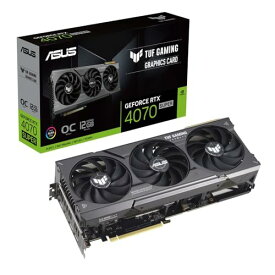 ASUS TUF Gaming GeForce RTX 4070 SUPER 搭載 12GB GDDR6X OC Edition ビデオカード/TUF-RTX4070S-O12G-GAMING 国内正規流通品