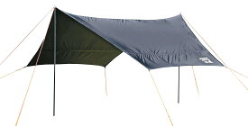 キャプテンスタッグ(CAPTAIN STAG) キャンプ テント タープ ヘキサタープ サイズ400×420×H220cm UV・PU加工 キャリーバッグ付き CSブラックラベル UA-1074