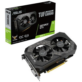 ASUS TUF Gaming GeForce GTX 1660 Ti EVO 搭載ビデオカード OC/PCIe 3.0 / 6GB GDDR6 / HDMI 2.0b / DisplayPort 1.4a / DirectCU II / 2.3-slot/GPU Tweak II/TUF-GTX1660TI-O6G-EVO-GAMING black