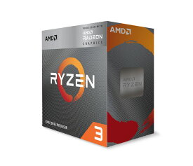 AMD CPU Ryzen 3 4300G, with Wraith Stealth Cooler 3.8GHz 4コア / 8スレッド 6MB 65W 正規代理店品 100-100000144BOX/EW-1Y