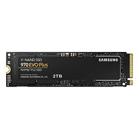 Samsung 970 EVO Plus 2TB PCIe (最大転送速度 3,500MB/秒) NVMe M.2 (2280) 内蔵 SSD MZ-V7S2T0B/EC 国内正規保証品（メーカー保証）