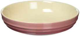 ル・クルーゼ(Le Creuset) 深皿 ラウンド・ディッシュ 20 cm ローズクォーツ 耐熱 耐冷 電子レンジ オーブン 対応 オーブン皿 耐熱皿 日本正規販売品