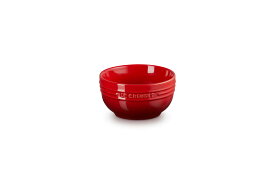 ル・クルーゼ(Le Creuset) 茶碗 ライスボール 330ml チェリーレッド 耐熱 耐冷 電子レンジ オーブン 食洗器 対応 日本正規販売品