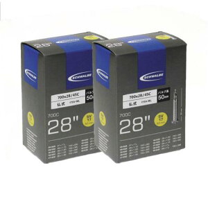 SCHWALBE(�V�������x) 2�{�Z�b�g 70028/45C�`���[�u ����50mm 17SV-ML