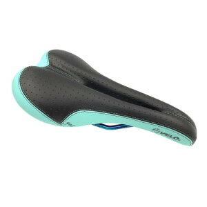 VELO(�x��) RACER SADDLE LIMITED OIL SLICK RAIL BLACK/CELESTE SL-OTR-M006