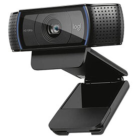 ロジクール Webカメラ C920n フルHD 1080P ストリーミング オートフォーカス ステレオ マイク ブラック ウェブカメラ ウェブカム PC Mac ノートパソコン Zoom Skype 国内正規品 [壁紙ダウンロード付き]