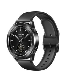 シャオミ(Xiaomi) スマートウォッチ Xiaomi Watch S3 ベゼルデザイン 1.43インチ有機ELディスプレイ Bluetooth通話対応 ジェスチャー制御 150種類以上のスポーツモード 15日間連続稼働 Xiaomi HyperOS搭載 Alexa対応 ブラック