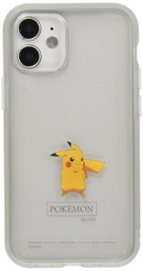 �O���}���f�B�[�Y �|�P�b�g�����X�^�[ IIIIfit Clear iPhone12 mini(5.4�C���`)�Ή��P�[�X �s�J�`���E POKE-666A �O���[