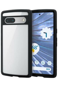 GR Google Pixel 7a P[X  ϏՌ ^ y TOUGH SLIM LITE t[J[ wʃNA Xgbvz[t [ՌɋAČy] ubN PM-P231TSLFCBK