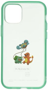 �O���}���f�B�[�Y �|�P�b�g�����X�^�[ IIIIfit Clear iPhone12 mini(5.4�C���`)�Ή��P�[�X �t�V�M�_�l�q�g�J�Q�[�j�K�� POKE-666C ���C�g�O���[��