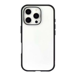 �O���}���f�B�[�Y IIIIfit Clear iPhone16 Pro �Ή� �P�[�X �u���b�N IFT-174BK