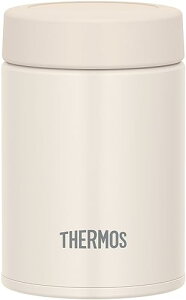 小容量モデル サーモス 真空断熱スープジャー 200ml アイボリー コンパクトサイズ 保温保冷 お手入れ簡単 口当たりがやさしい丸口設計 JBZ-201 IV