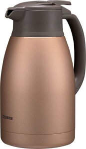 象印マホービン ステンレスポット 1.5L ポット 卓上 広口約6.5cm ステンレス真空2重まほうびん 保温保冷 マットカッパー SH-HC15-NU