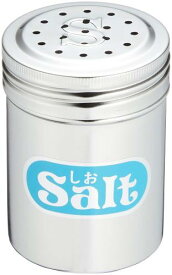 遠藤商事 業務用 調味缶 小 (アクリル蓋付) S缶 (しお) 18-8ステンレスポリプロピレン 日本製 BTY02002