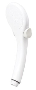 SANEI(サンエイ) シャワーヘッド 節水 ストップ シャモジー 薄型軽量手元ストップ機能付 マットホワイト PS39631-80XA-MW