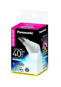 パナソニック LED電球 電球40W形相当 密閉形器具対応 E17口金 昼光色相当(6.4W) 小型電球斜め取付け専用タイプ LDA6DHE17BHS