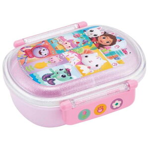 スケーター(Skater) 子供用 お弁当箱 1段 360ml 中子付き(おかず容器) ふわっと盛れるドーム型 キッズランチ 抗菌加工 日本製 ギャビーのドールハウス QAF2BAAG