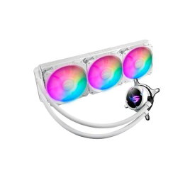 ASUS CPUクーラー 360mm オールインワン AIO 水冷 ROG STRIX LC II 360 ARGB WE J 白 国内正規代理店品