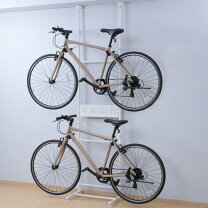 楽天市場】自転車 スタンド 突っ張り 2台の通販