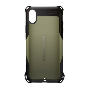 �G���R�� iPhone XR �P�[�X �Ռ��z�� ZEROSHOCK �X�^���_�[�h �������̏Ռ�����{�̂���� �J�[�L PM-A18CZEROKH