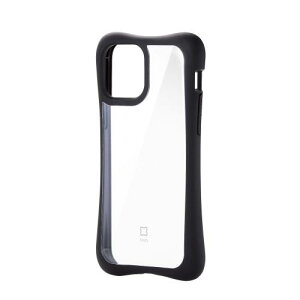 �G���R�� iPhone 12 / 12 Pro �P�[�X �n�C�u���b�h Finch �N���A�u���b�N PM-A20BHVHH3CRB