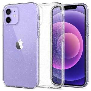 Spigen iPhone12Pro P[X iPhone12 P[X LL  ČRMILKi擾 ϏՌ V^ TPUJo[ \tgP[X h~ Yی ^ y CX[d ACtH12 P[X ACtH12v