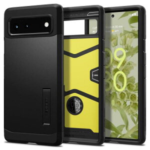Spigen Pixel6 P[X ϏՌ X^h@\ ČRMILKi擾 Od\ Ռ z ^tA[}[ ACS03442 (ubN)