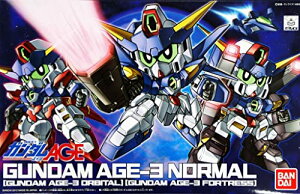 SDガンダム BB戦士 No.372 機動戦士ガンダムAGE ガンダムAGE-3 (ノーマルフォートレスオービタル) 色分け済みプラモデル