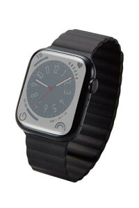 [�G���R��] �A�b�v���E�H�b�` Watch �o���h 49mm 45mm 44mm 42mm / Ultra SE2 SE 8 7 6 5 4 3 2 1 �Ή� �V���R�� �}�O�l�b�g �ȒP���� �u���b�N AW-45BDMAGBK