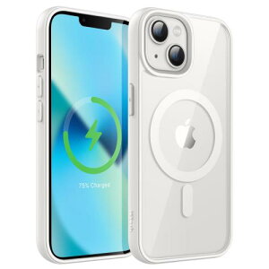 JETech iPhone 13 mini 5.4C`p }Olbg P[X MagSafeɑΉ Ռz op[Jo[ \bhJ[}bgTPUt[ h~ NAobN (X^[Cg)