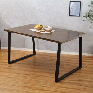 �s��f�� DECO �_�C�j���O�e�[�u�� ��140���s80����72cm �u���E�� 524312����