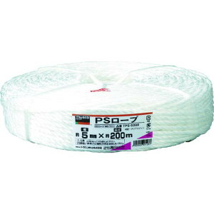TRUSCO(�g���X�R) PS���[�v 5mm200m �� TPS-5200 x 5 ���P�[�X�̔�