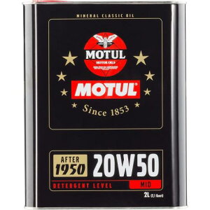 `[(Motul) CLASSIC OIL (NbVbN IC) 20W50 ~lGWIC 2L[Ki] 11302631