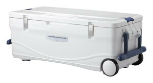 シマノ(SHIMANO) クーラーボックス 大型 45L スペーザ ホエール ライト キャスター付 450LC-045L 釣り用 ピュアホワイト