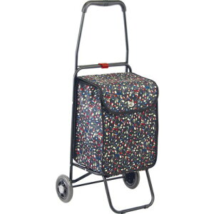 島製作所 ショッピングカート メロディボクシー 小花ブラック