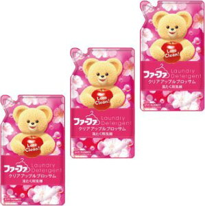 ファーファ 液体 洗剤 詰替 900g クリア アップル ブロッサムの香り 3個セット