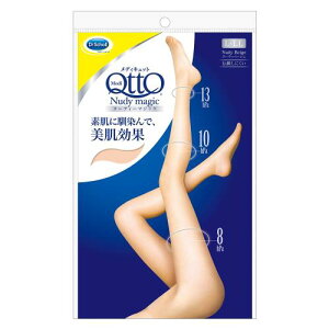 MediQtto,Nudy Magic Stocking,Nude Beige, L-LL