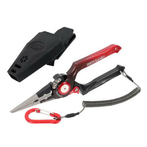 ドレス(DRESS) 8inch アルミプライヤー 専用ケース付き 針外し ラインカッター フックリムーバー 釣り プライヤー フック 軽量 収納 簡単 速攻 フリー