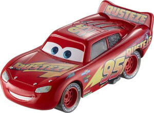 J[Y3 / NX[h }e 1:55 _CLXg ~jJ[ 1pbN XeB[Y CgjO}bNC[/ MATTEL 2017 CARS 3 Rust-eze Lightning McQueen sAifBYj[ sNT[ Disney PIXAR L