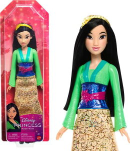 Mattel Disney Princess Dolls, Mulan Posable Fashion Doll with Sparkling Clothing and Accessories, Mattel Disney Movie Toys