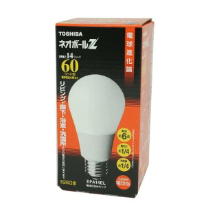 ���� �l�I�{�[��Z �d���^�u�������v 60W�^ �d���F ����E26 EFA14EL