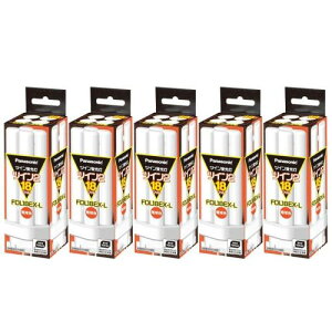 �܂Ƃ� 5�Z�b�g PANASONIC �c�C���u����18W�d���F FDL18EX-L