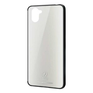 �G���R�� AQUOS R3 �P�[�X �n�C�u���b�h�P�[�X [�K���X�ƃ\�t�g�f�ނ�2��\���Ŗ{�̂�ی�] ���������A���K���X�̗p SIMPLE DESIGN design for AQUOS �z���C�g PM-AQR3HVCG3WH