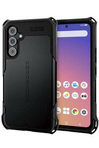 �G���R�� Galaxy A54 5G SC-53D SCG21 �P�[�X �ϏՌ� �Ռ��z�� ZEROSHOCK �l�p�_���p�[ �_�u�����C���[�݌v �n�j�J���\�� ���C�����X�[�d�Ή� �X�g���b�v�z�[���t�� �u���b�N PM-G233ZEROBK